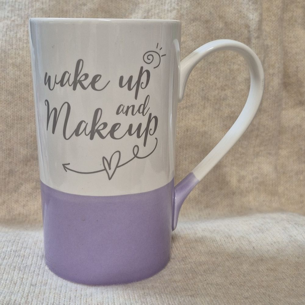Mary Kay 2018 Seminar Wake Up and Make Up Oversized Mug